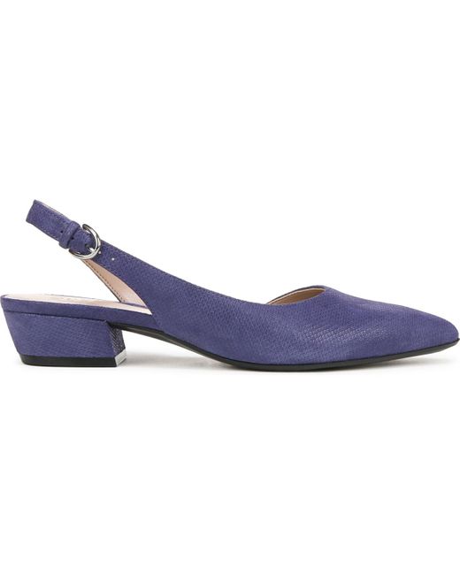 Naturalizer Blue Banks Pointed Toe Slingbacks