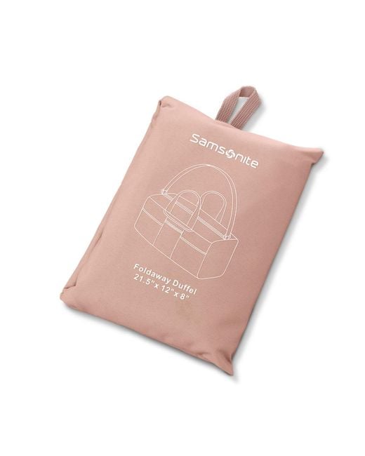 Samsonite Pink Foldaway Duffel