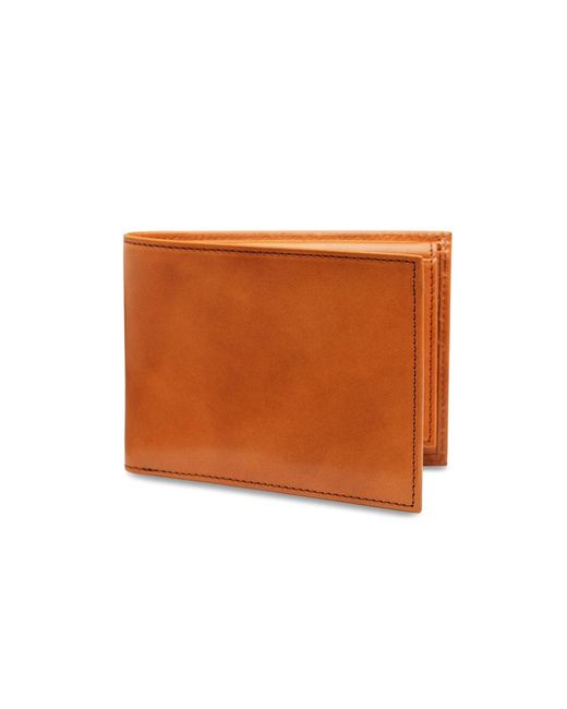 Bosca Orange Credit Wallet W/id Passcase for men