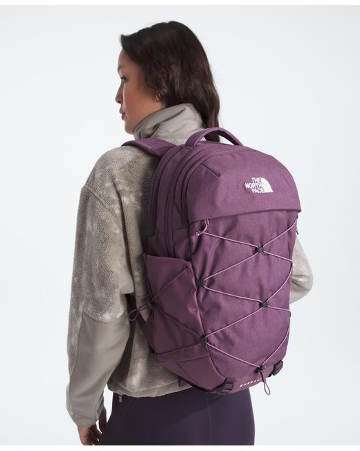 The North Face Purple Borealis Water Repellent Backpack