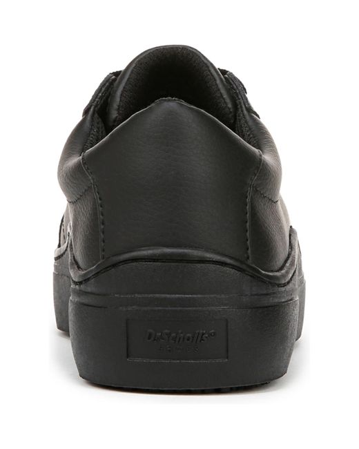 Dr. Scholls Black Time On Sr Slip-resistant Work Shoes