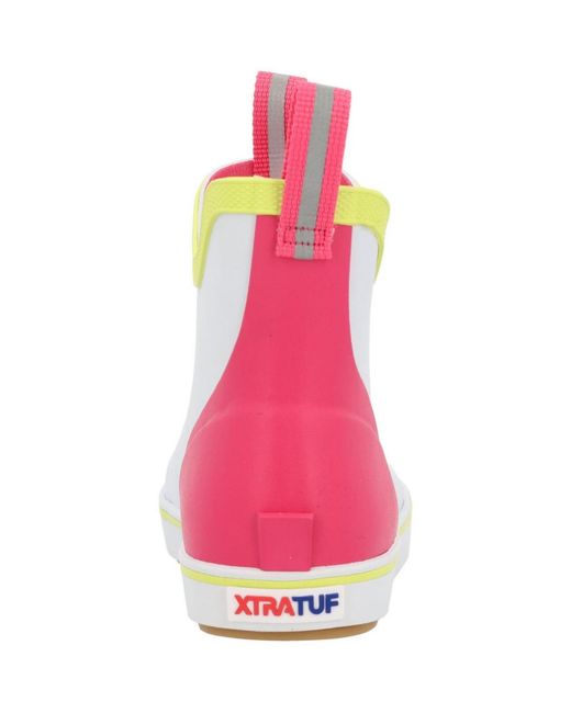 XtraTuf Multicolor Kids Ankle Deck Boot