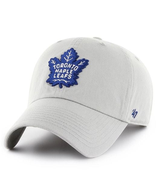 '47 Metallic Toronto Maple Leaf's Team Clean Up Adjustable Hat for men