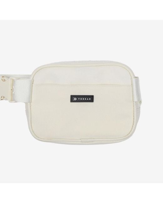 Thread Wallets White Rose Dust Fanny Pack