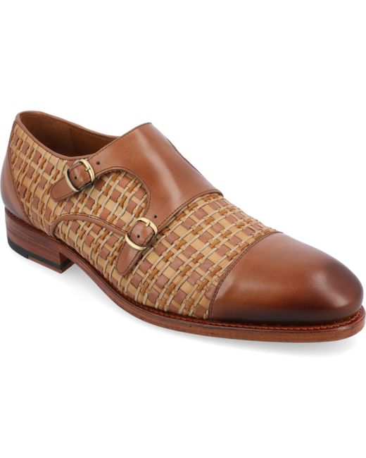 Taft Brown Lucca Double Monkstrap Dress Shoe for men