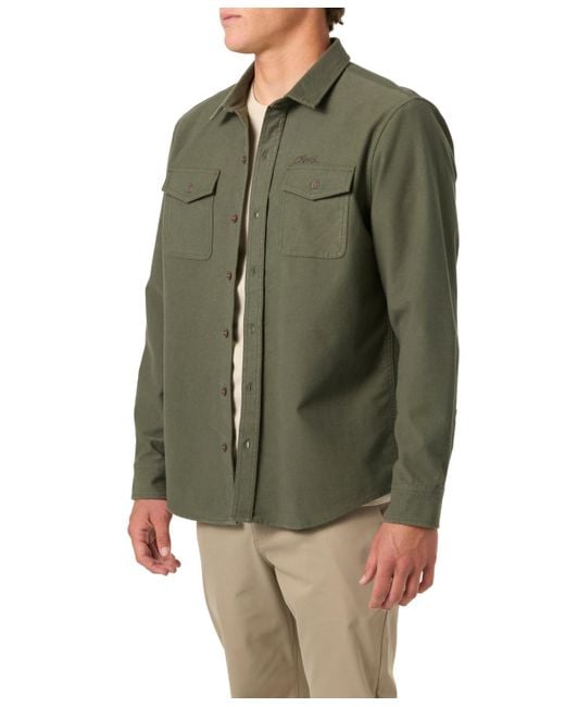 O'neill Sportswear Green Unified Overshirt for men