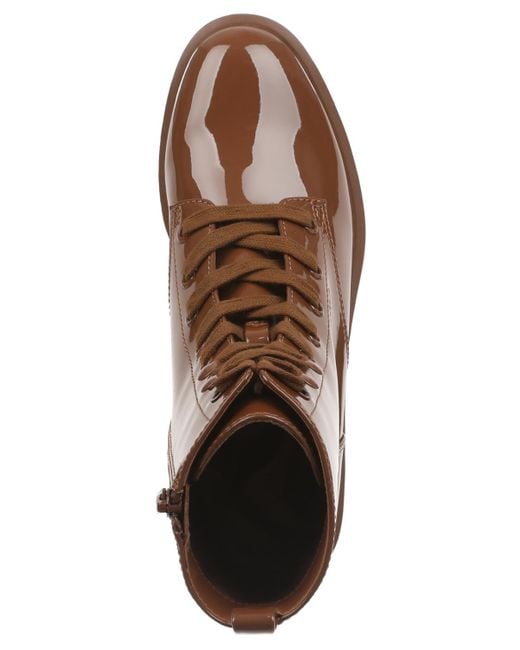 On 34th Brown Terissa Lace-up Booties