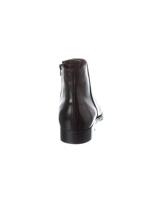 M by Bruno Magli Black Ciro Boot for men