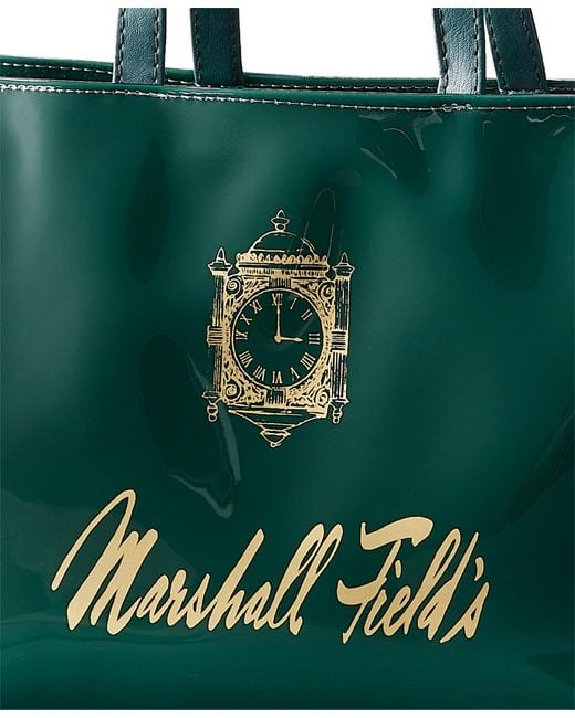 Macy's Green Marshall Field's Large Tote Bag