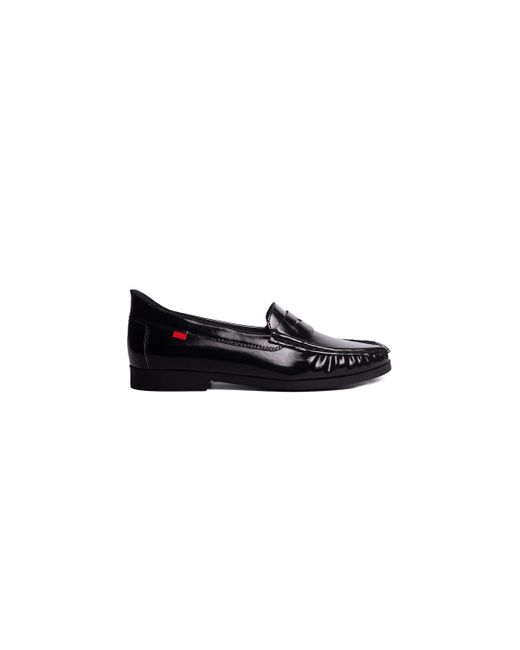 Marc Joseph New York Black Newbury Street Hands-free Slip On Technology Penny Loafers