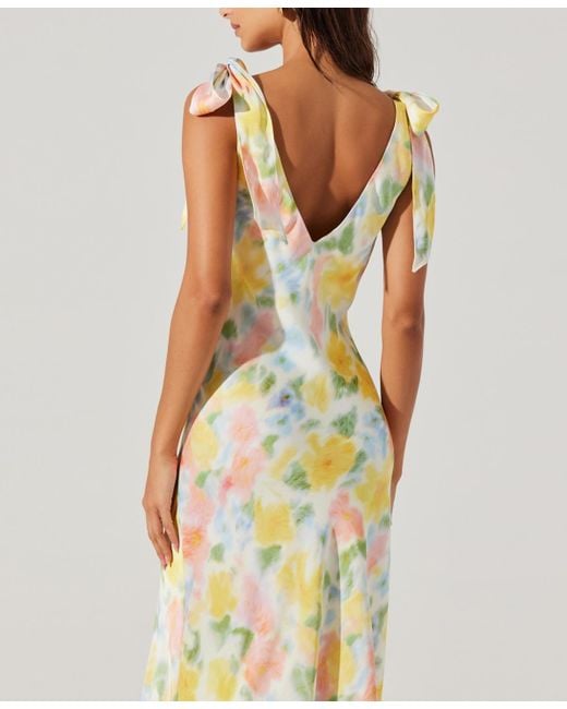Astr Metallic Allexina Dress