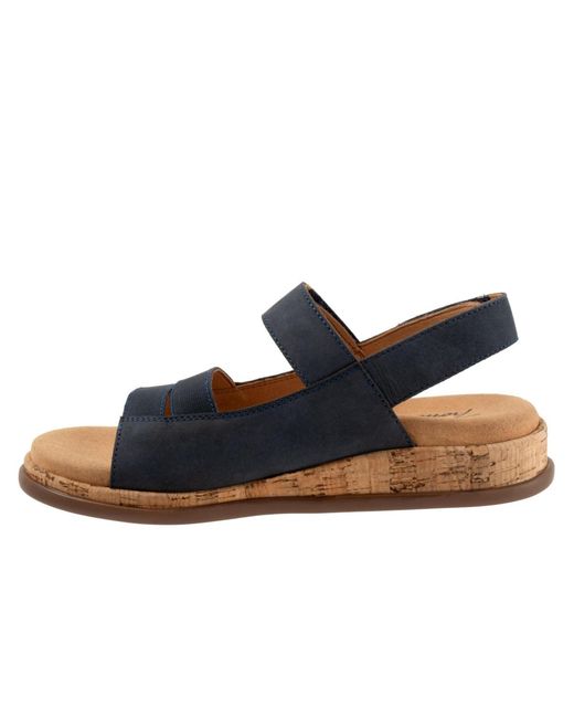 Trotters Blue Gemini Sandal