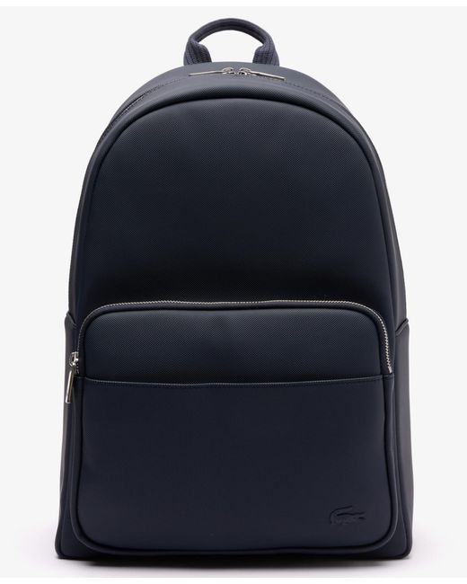 Lacoste Blue Adjustable Straps Backpack for men