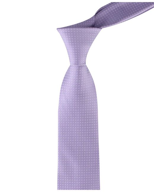 Calvin Klein Purple Manon Micro Solid Tie for men