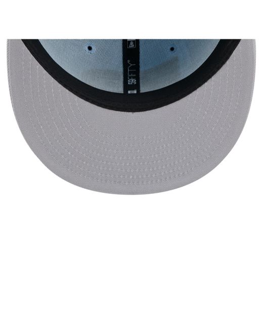 KTZ Light Blue/gray Philadelphia Flyers Color Pack Two-tone 59fifty Fitted Hat for men