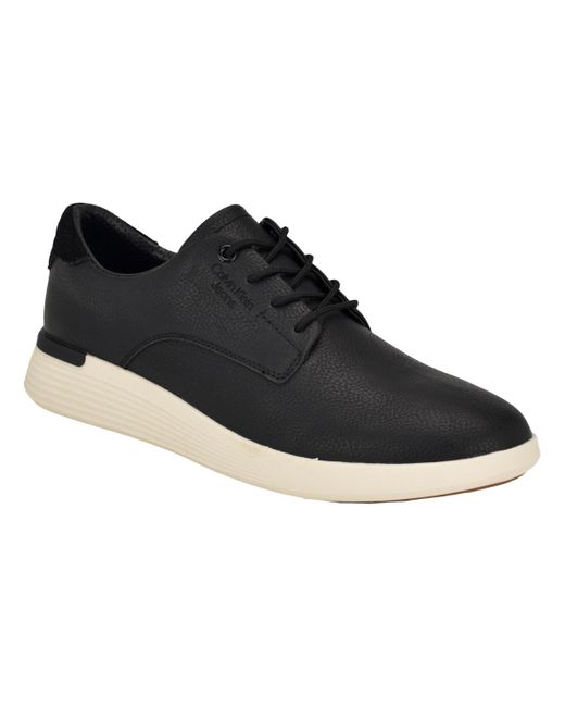 Calvin Klein Black Gravin Round Toe Lace-up Sneakers for men