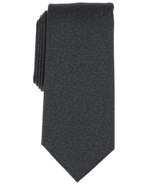 Perry Ellis Gray Papker Abstract Neat Pattern Classic Tie for men