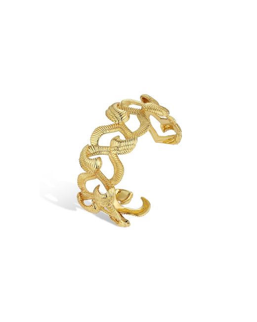 Retro Chic Metallic Hawk Wing Bangle