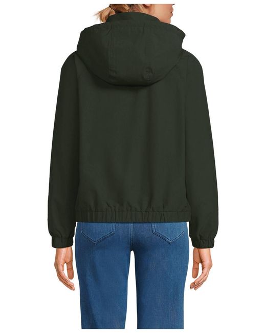 Lands' End Green Squall Full Zip Jacket