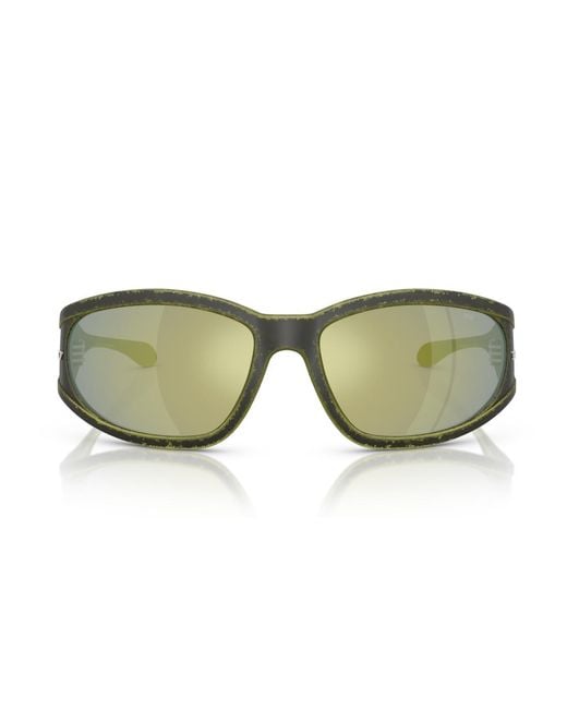 DIESEL Green Large Sunglasses