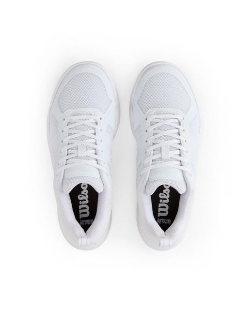Wilson White Pickle Pro Pickleball Shoes