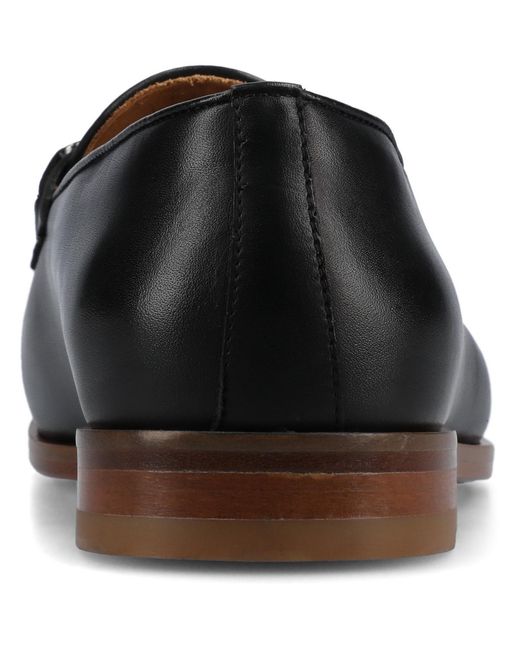 Taft Black Russell Bit Loafers for men