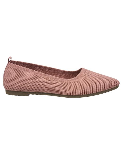 French Connection Pink Caputo Knit Flats
