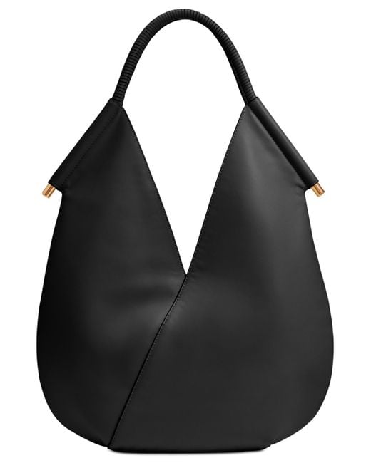 Donna Karan Black Baldwin Large Shoulder