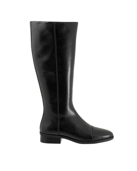 Trotters Black Alexis Wc Boot