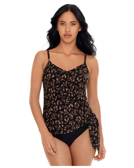 Magicsuitr Black Alex Underwire Tankini Top