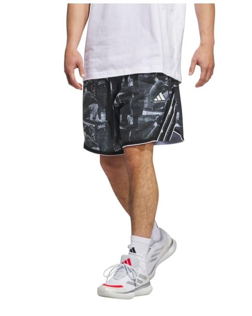 adidas Men's Crazy Lite Allover Printed Basketball Shorts