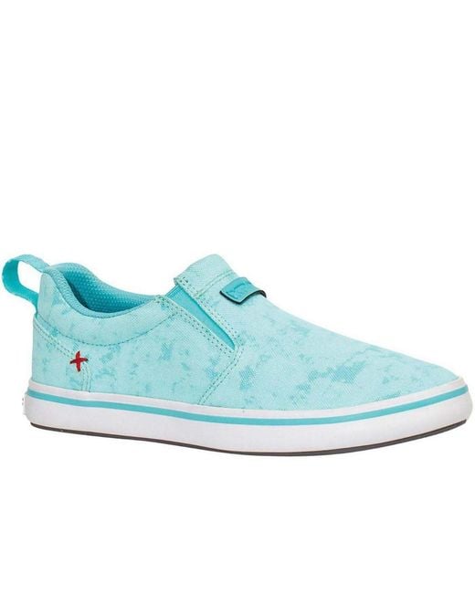 XtraTuf Blue Eco Sharkbyte Deck Shoe