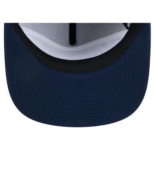 KTZ Blue Â Denver nuggets Team Text Golfer Snapback Hat for men