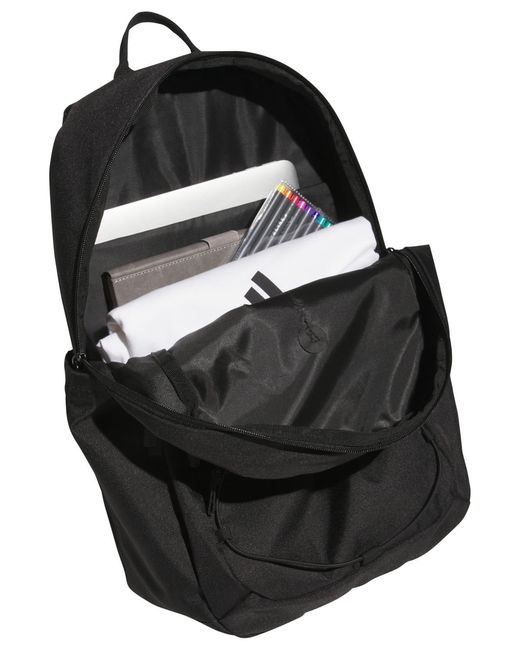 Adidas Black Amplifier Bungee Backpack