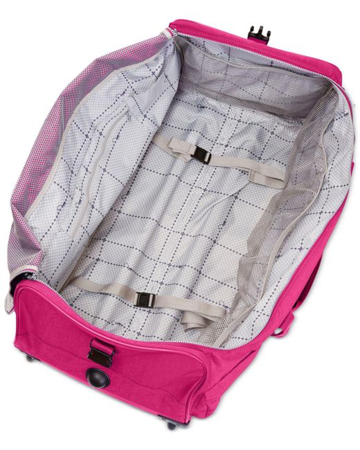 Kipling Discover 30 Rolling Duffle in Pink Lyst