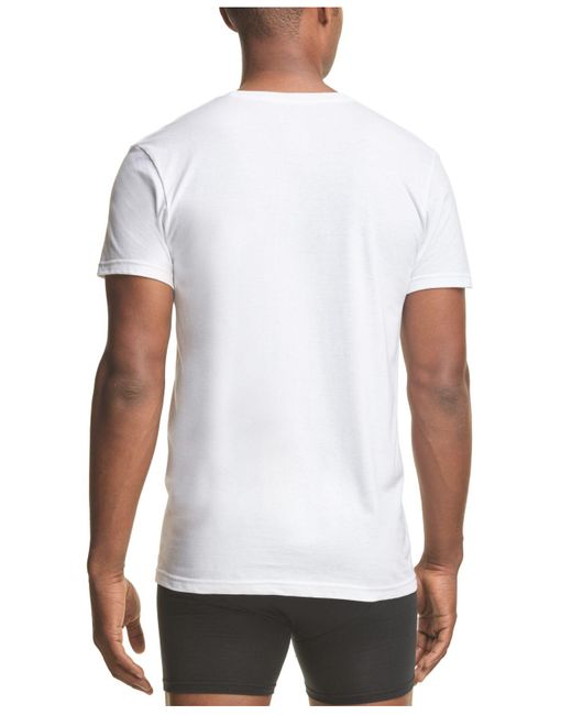 Polo Ralph Lauren Cotton Men?s P5 +1 Crewneck Undershirts in White for