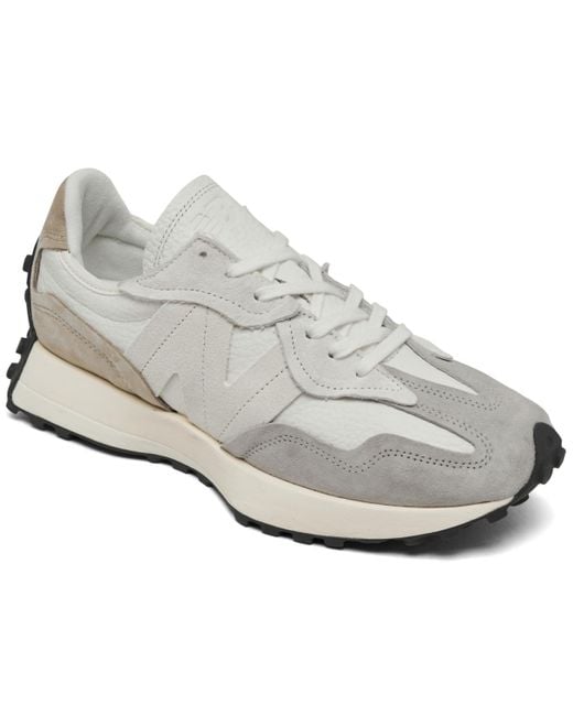 New Balance White And 327 Casual Sneakers From Finish Line