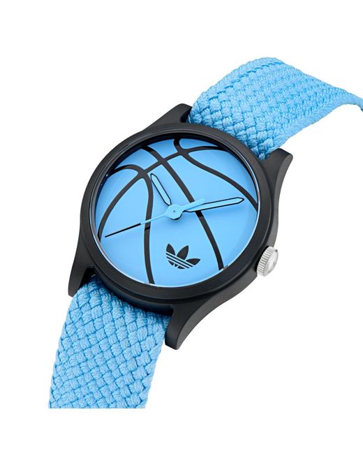 Adidas Originals Blue Analog Nylon Watch