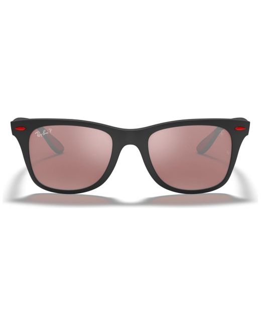 Ray-Ban Black Polarized Sunglasses for men
