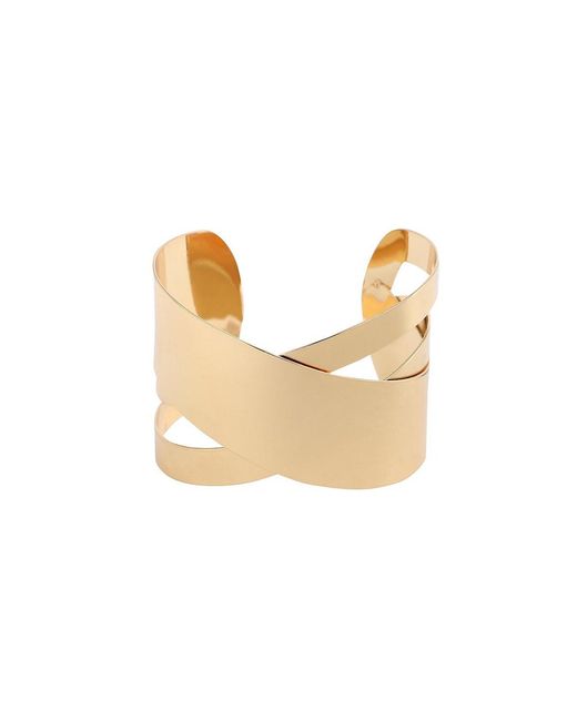 SOH Metallic Plated Handcuff Bracelet