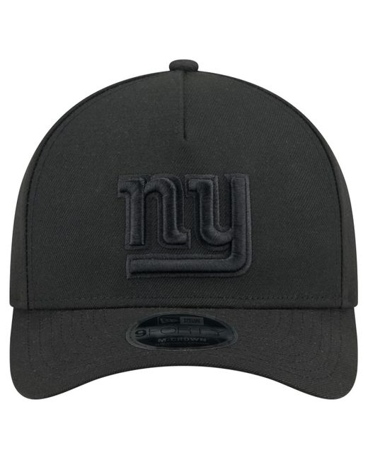 KTZ Gray New York Giants Team Collection 9forty M-crown A-frame Adjustable Hat for men