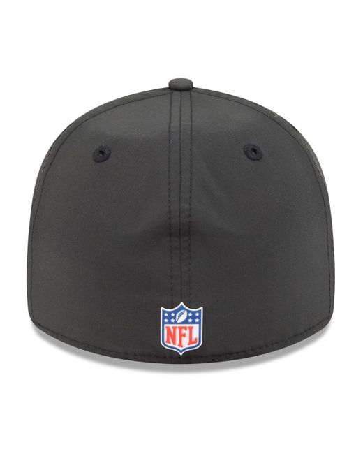 KTZ Gray Las Vegas Raiders 2025 Sideline Retro Crown 59fifty Fitted Hat for men