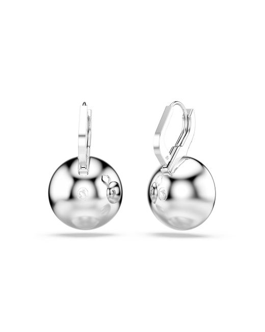 Swarovski White Millenia Rhodium Plated Drop Earrings