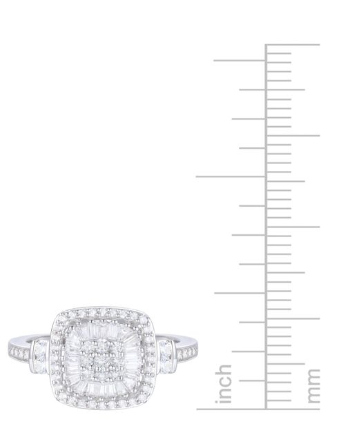 Macy's Metallic Diamond Vintage-inspired Ring (1/2 Ct. T.w.