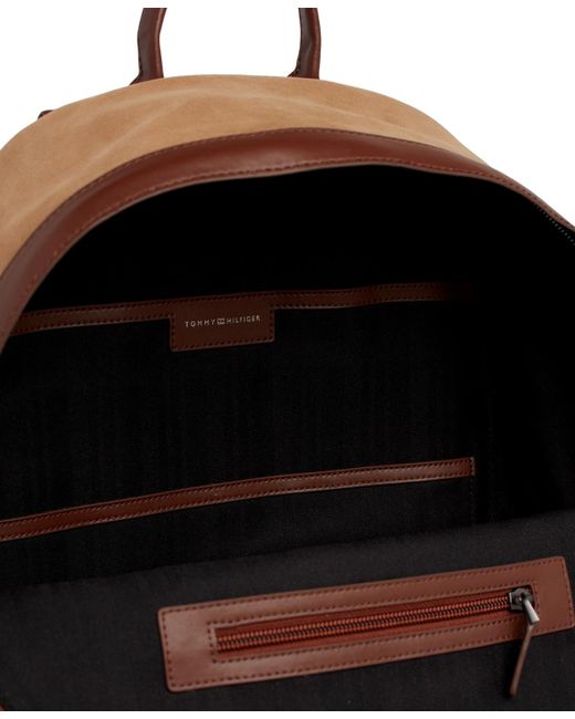 Tommy Hilfiger Brown Classic Dome Backpack for men