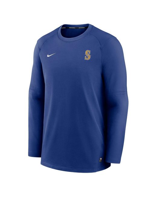 Nike Blue Los Angeles Dodgers Authentic Collection Logo Performance Long Sleeve T-shirt for men