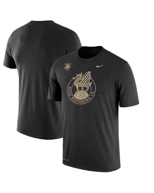 Nike Army Knights 2023 Rivalry Collection Crest Performance T-shirt in ...