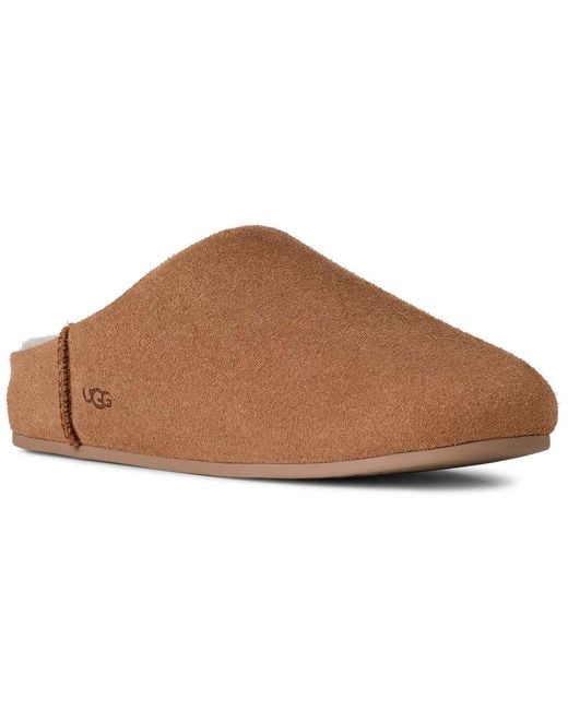 Ugg Brown Elea Slip-on Slippers