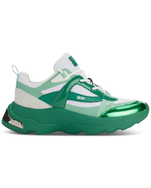 DKNY Green Juna-slip On Sneaker