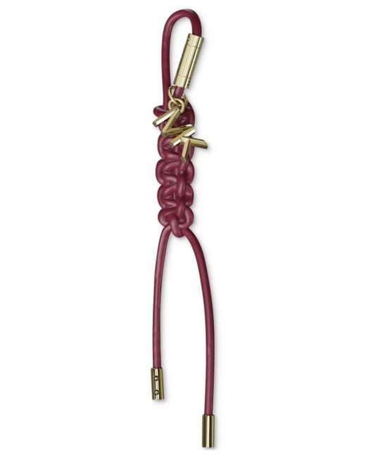 Michael Kors White Michael Met Braided Bag Charm